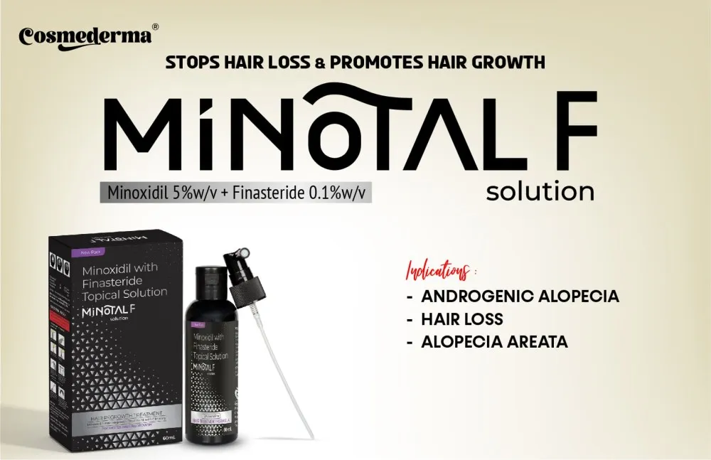 Best PCD Pharma Franchise For Minoxidil 10% & Finasteride 0.1% Lotion