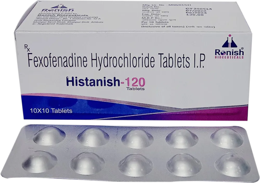 Best PCD Pharma Franchise for Fexofenadine 120mg Tablets